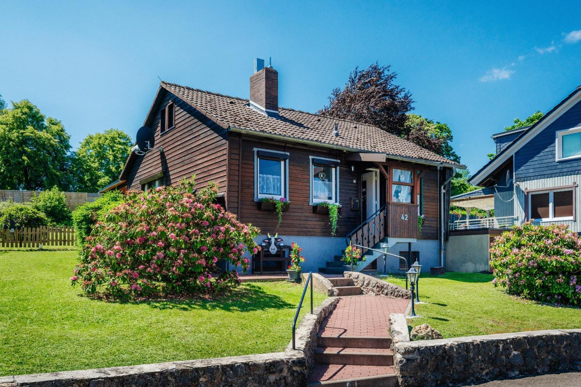 Ferienhaus Peggy Mit Klimaanlage In Den Bergen Walkenried ภายนอก รูปภาพ