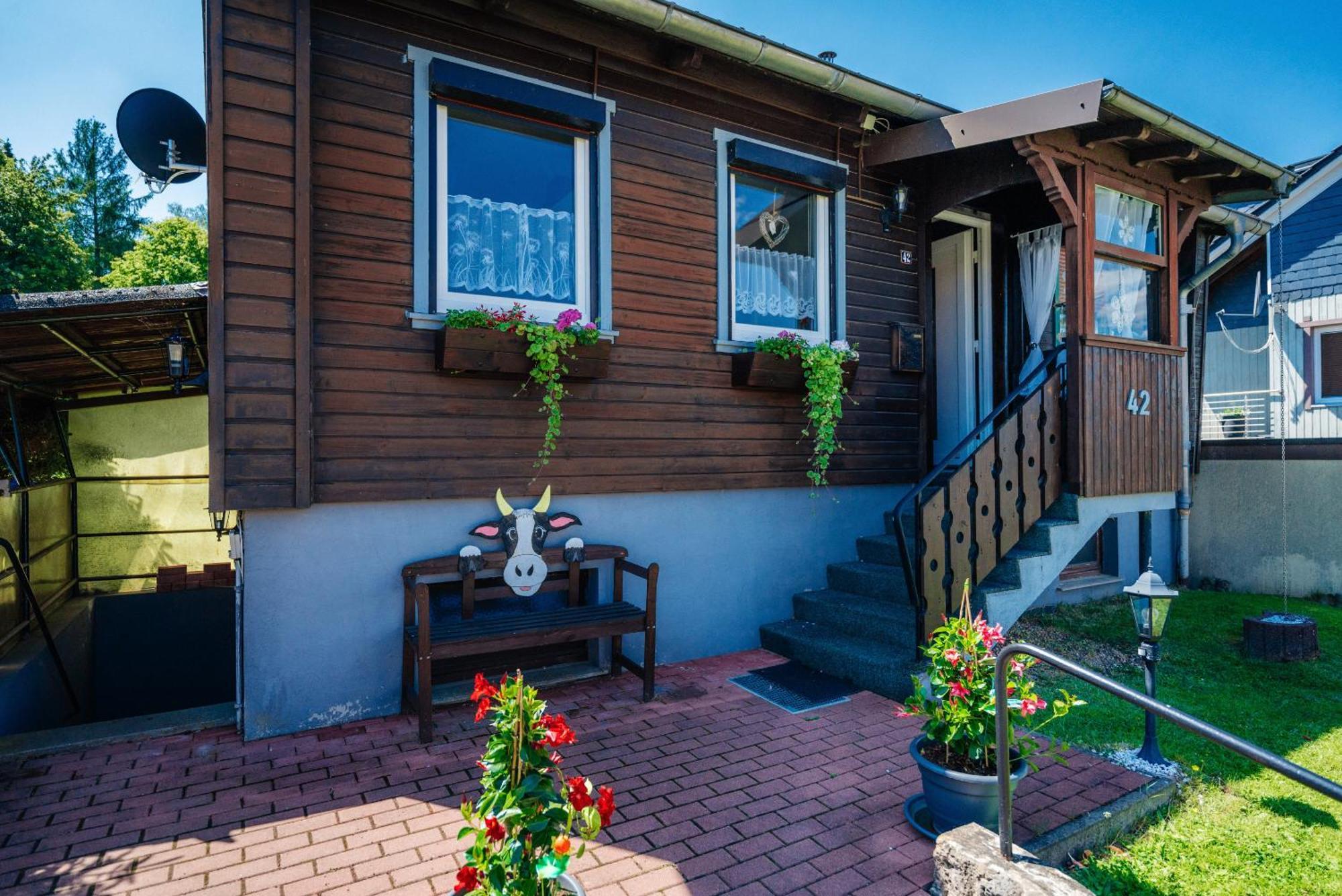 Ferienhaus Peggy Mit Klimaanlage In Den Bergen Walkenried ภายนอก รูปภาพ